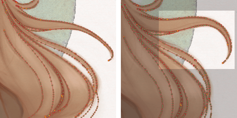 Vector line with a hand-drawn feel Vector line with a hand-drawn feel - Clip Studio Paint features